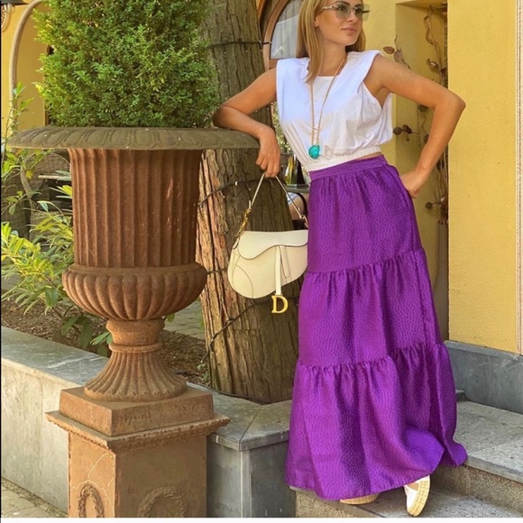 Zara voluminous midi skirt - Picture 5 of 14